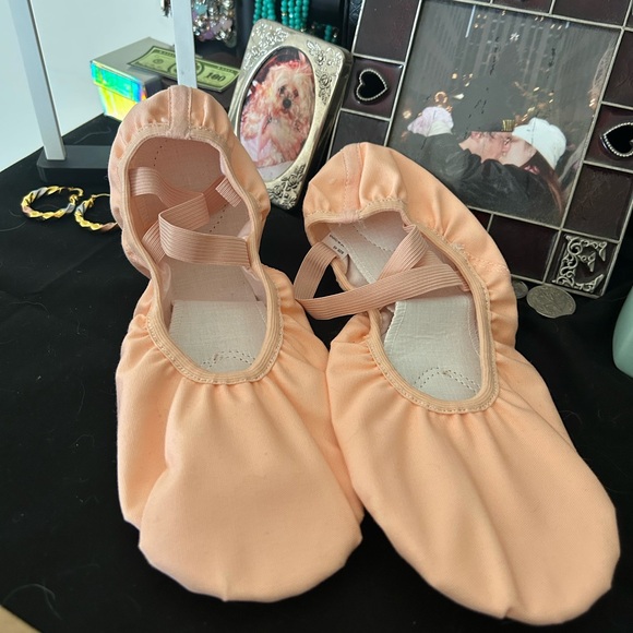 Pink Womens Ballet Slippers nwot - Picture 1 of 4